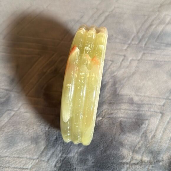 Gorgeous Natural Stone Ashtray or Trinket Box Heavy BRAND NEW Great Gift - Picture 5 of 12